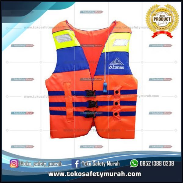 Life Jaket Lifebuoy Rompi Baju Pelampung Dewasa Atunas