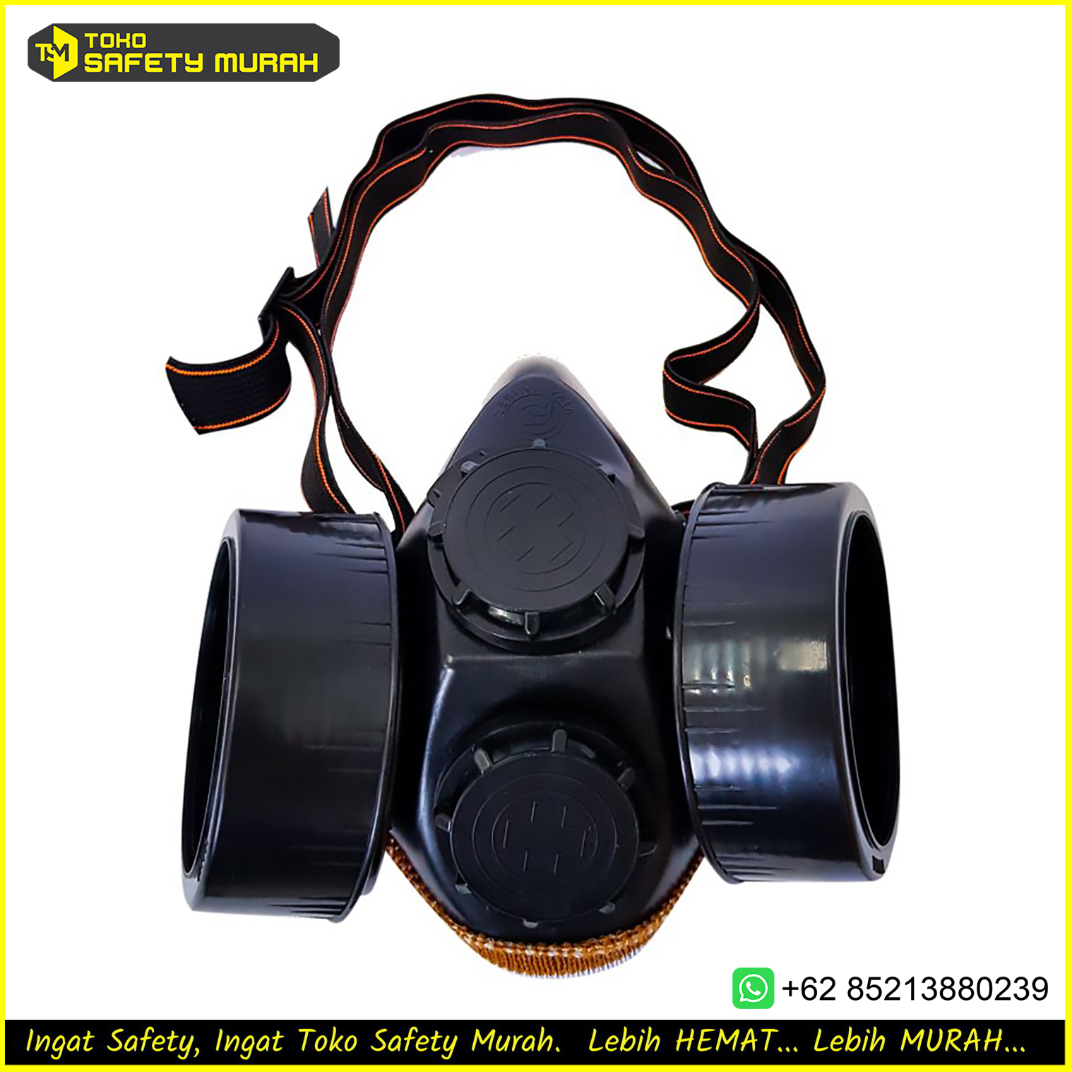 Masker Obat Double Filter NP 306 Safety Mask Chemical Respirator NP306 ...