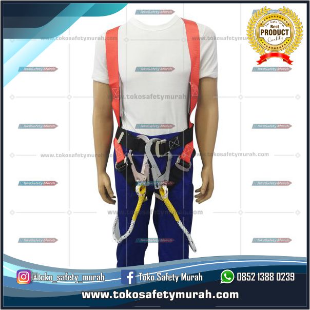 Full Body Harness Double Hook Double Big Hook Legion Jual Alat