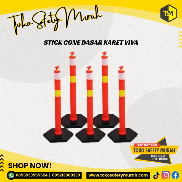 STICK CONE DASAR KARET VIVA