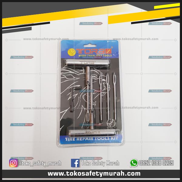 Alat Tambal Ban Tubles TORA TRK02 Tire Repair Tool Kit