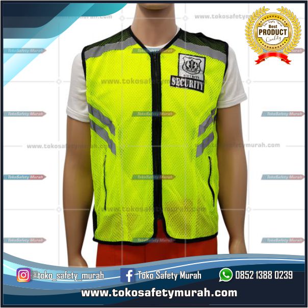 Rompi Jaring Jala Security Satpam Mesh Model Baru Lis