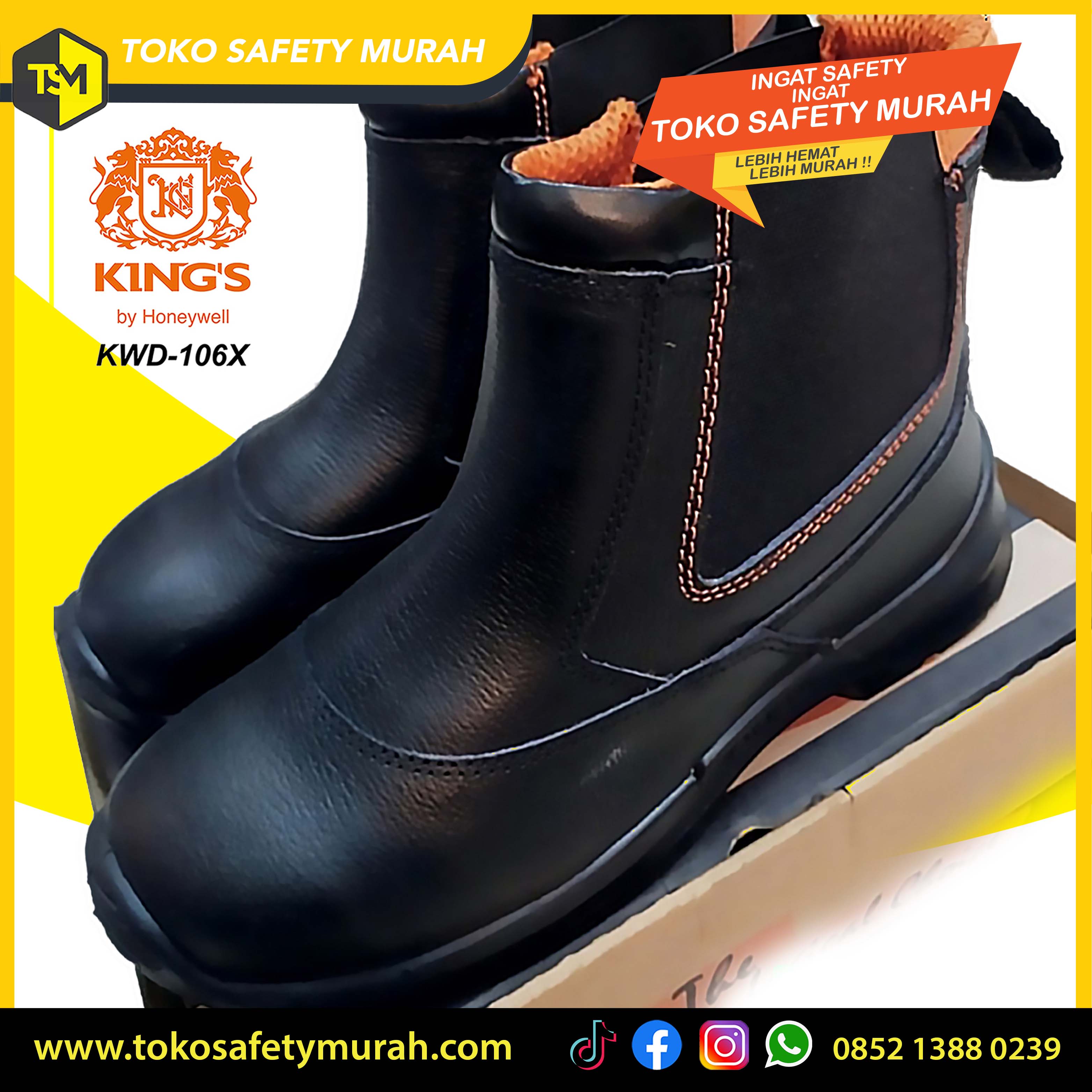 Sepatu Kerja Kings by Honeywell King Safety Shoes KWD 106X King's 106 X
